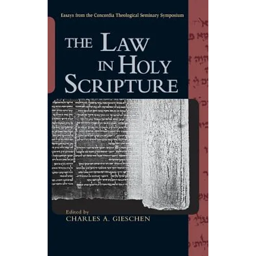 The Law in Holy Scripture
