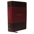 The King James Study Bible, Imitation Leather, Burgundy, Indexed, Full-Color Edition