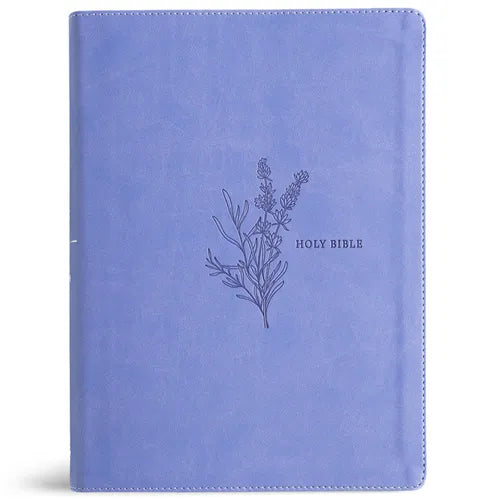 KJV Study Bible, Full-Color, Lavender Leathertouch