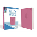 NIV, Value Thinline Bible, Imitation Leather, Pink