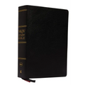 NKJV Study Bible, Premium Bonded Leather, Black, Red Letter Edition, Comfort Print: The Complete Resource for Studying God's Word