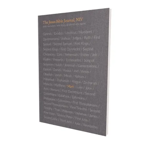 The Jesus Bible Journal, Mark, Niv, Paperback, Comfort Print