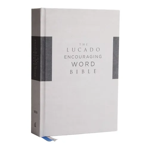 Niv, Lucado Encouraging Word Bible, Gray, Cloth Over Board, Comfort Print: Holy Bible, New International Version