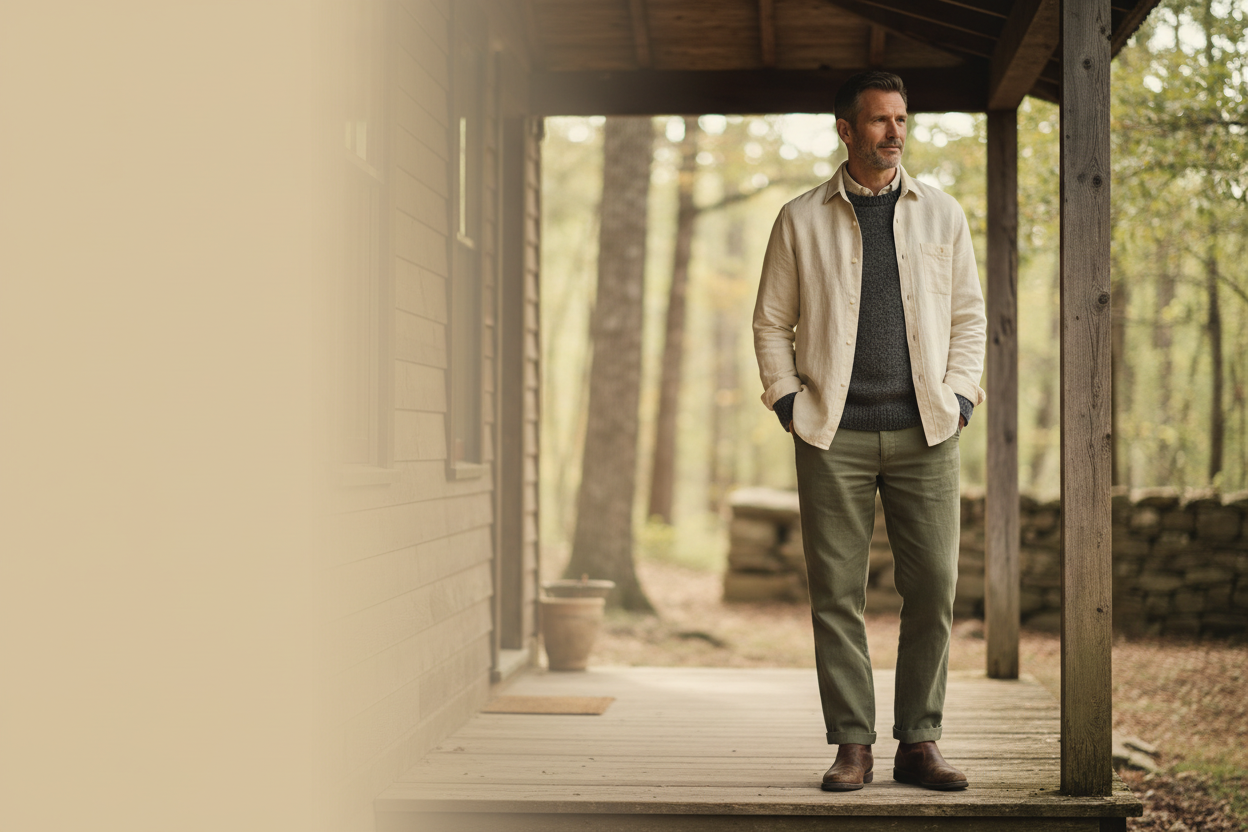 Men's Clothing Collection Banner