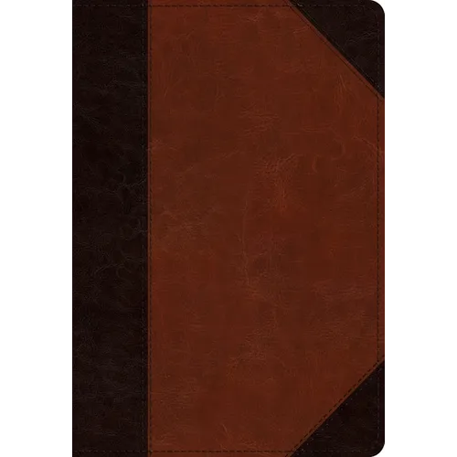 ESV Student Study Bible (Trutone, Brown/Cordovan, Portfolio Design)