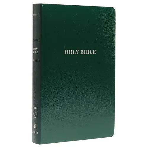 KJV, Gift and Award Bible, Imitation Leather, Green, Red Letter Edition