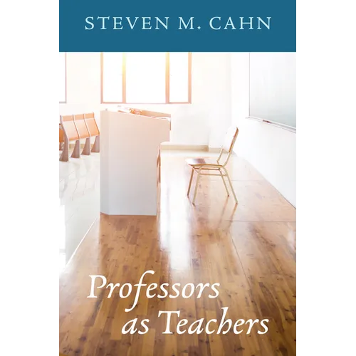 Professors as Teachers