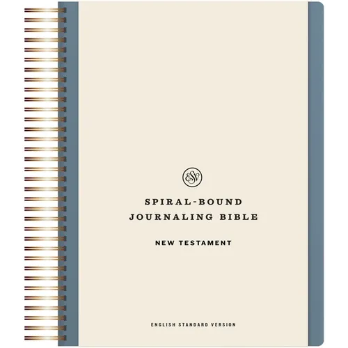 ESV Spiral-Bound Journaling Bible, New Testament (Hardcover)