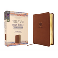Nrsvue, Holy Bible with Apocrypha, Compact, Leathersoft, Brown, Comfort Print