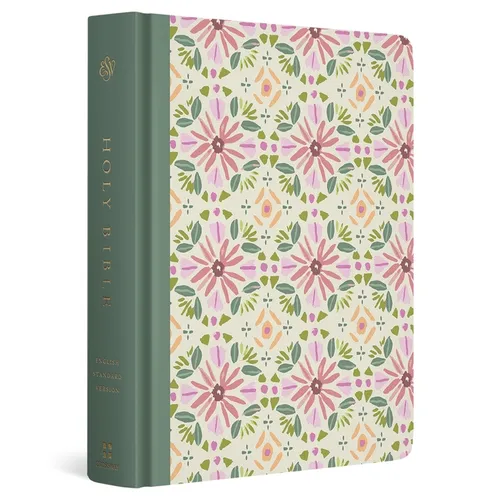 ESV Single Column Journaling Bible, Artist Series (Cloth Over Board, Lulie Wallace, Penelope)