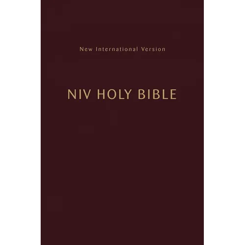 Niv, Holy Bible, Compact, Paperback, Burgundy, Comfort Print