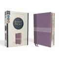 Niv, Giant Print Compact Bible, Leathersoft, Purple, Red Letter Edition, Comfort Print