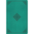 ESV Value Thinline Bible (Trutone, Teal, Ornament Design)