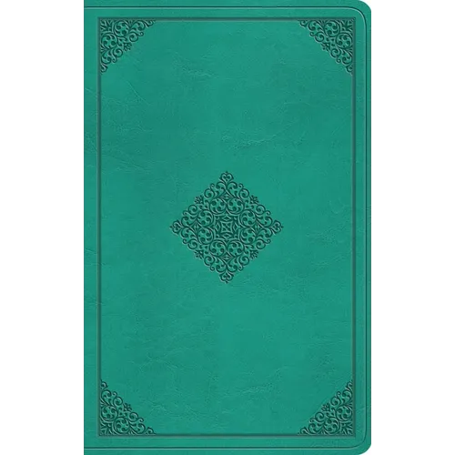 ESV Value Thinline Bible (Trutone, Teal, Ornament Design)