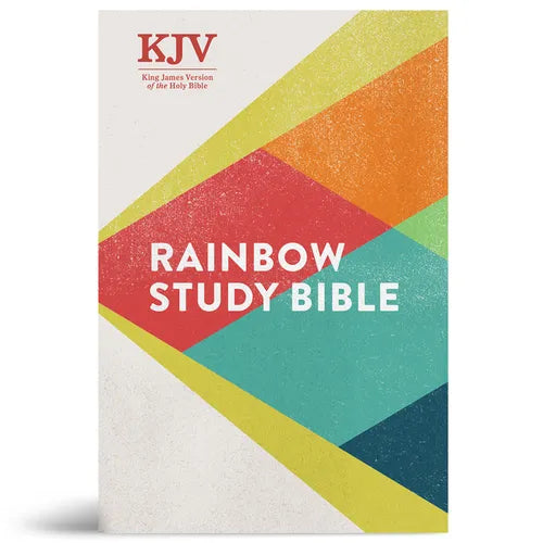 KJV Rainbow Study Bible, Hardcover: King James Version of the Holy Bible