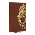Kjv, Personal Size New Testament, Tan Leathersoft, Red Letter, Comfort Print