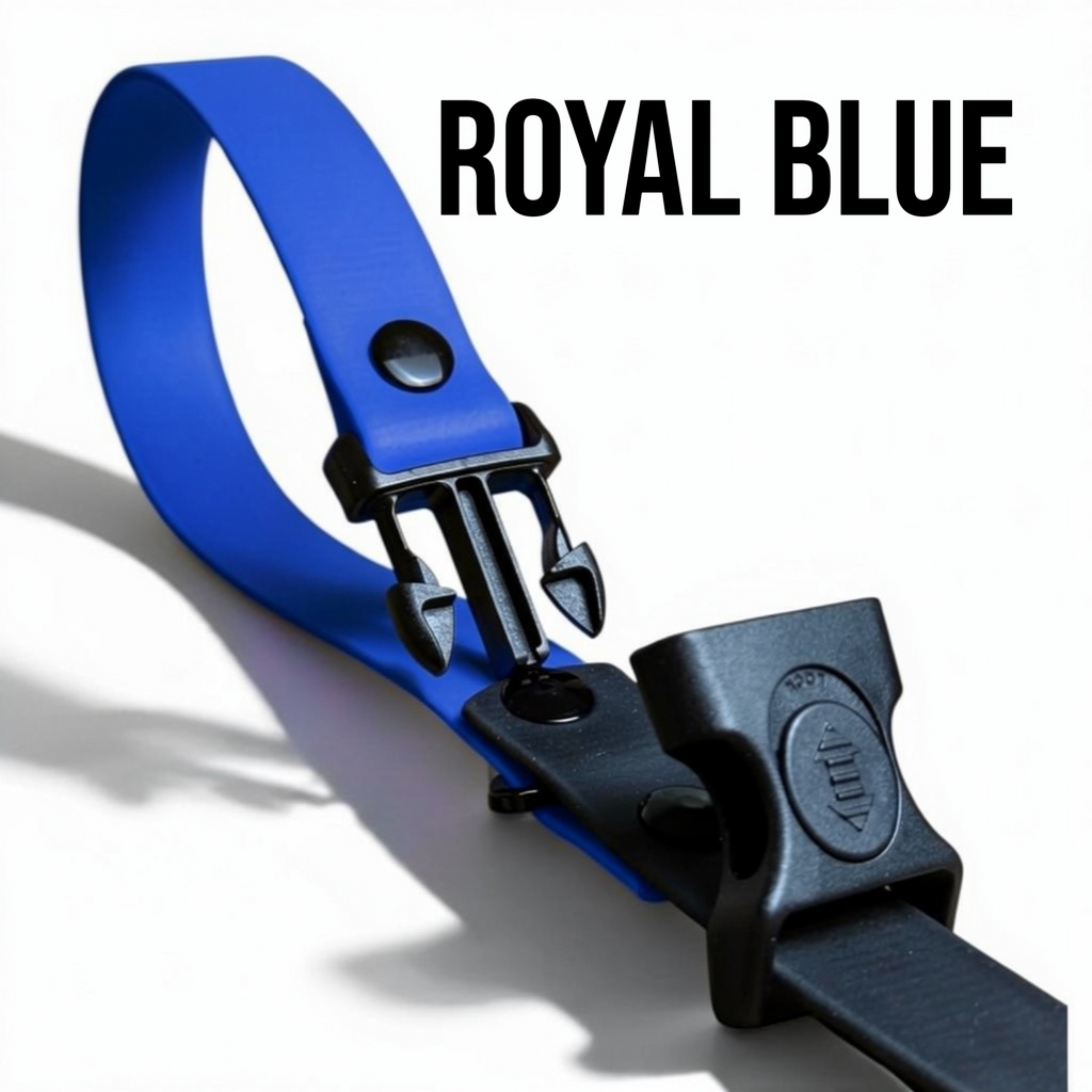 Waterproof BioThane Dog Leash with Locking Handle