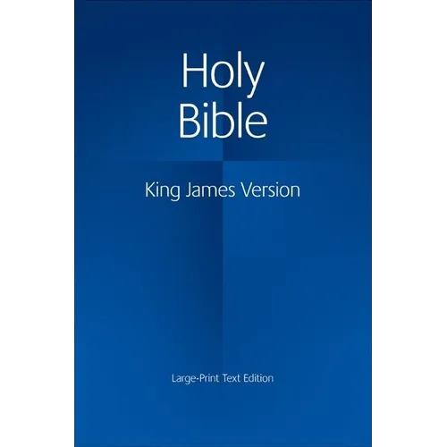 Large Print Text Bible-KJV