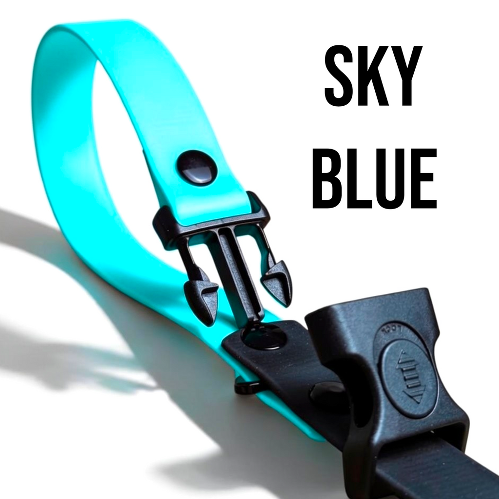 Waterproof BioThane Dog Leash with Locking Handle