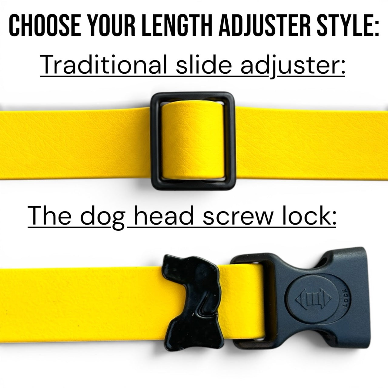 Waterproof BioThane Dog Collar