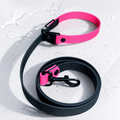 Waterproof BioThane Dog Leash with Locking Handle