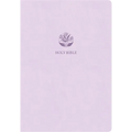 KJV Large Print Compact Reference Bible, Lavender Leathertouch