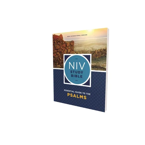 NIV Study Bible Essential Guide to the Psalms, Paperback, Red Letter, Comfort Print