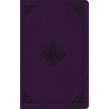 ESV Giant Print Personal Size Bible, Red Letter (Trutone, Lavender, Ornament Design)