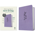 NLT Giant Print Premium Value Bible, Filament Enabled (Leatherlike, Lavender Vine)