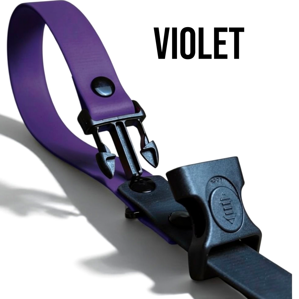 Waterproof BioThane Dog Leash with Locking Handle