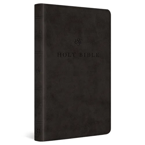 ESV Premium Church Bible, Large Print, Red Letter (Trutone, Black)