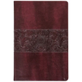 The Passion Translation New Testament (2020 Edition) Large Print Burgundy: With Psalms, Proverbs, and Song of Songs
