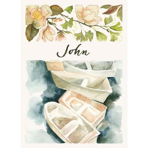 ESV Scripture Journal: John (Artwork by Ruth Chou Simons) (Paperback)