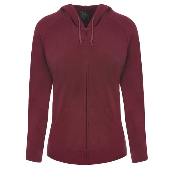 Maroon hoodie on a white background