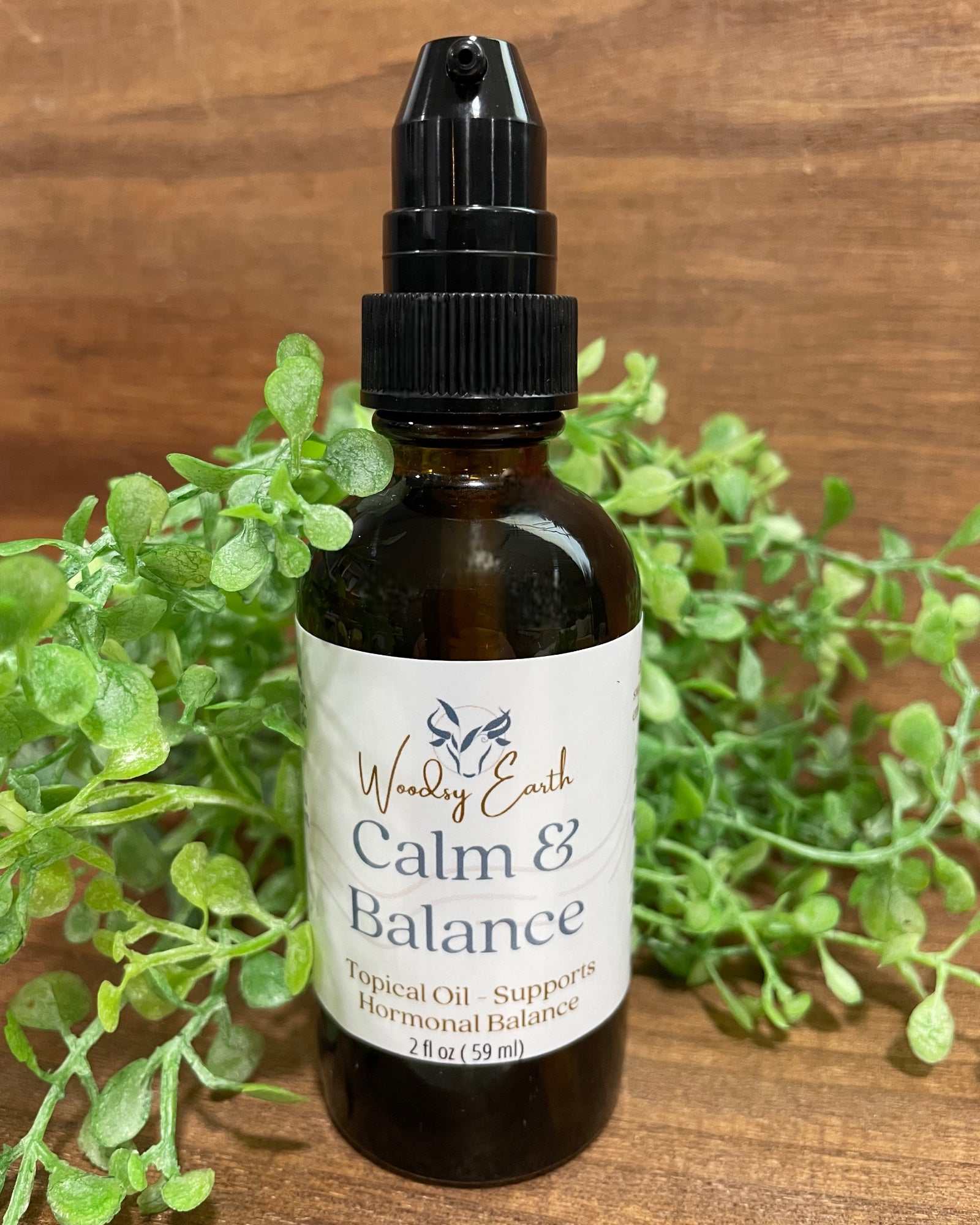 Calm & Balance – Natural Hormone Support Oil| Woodsy Earth