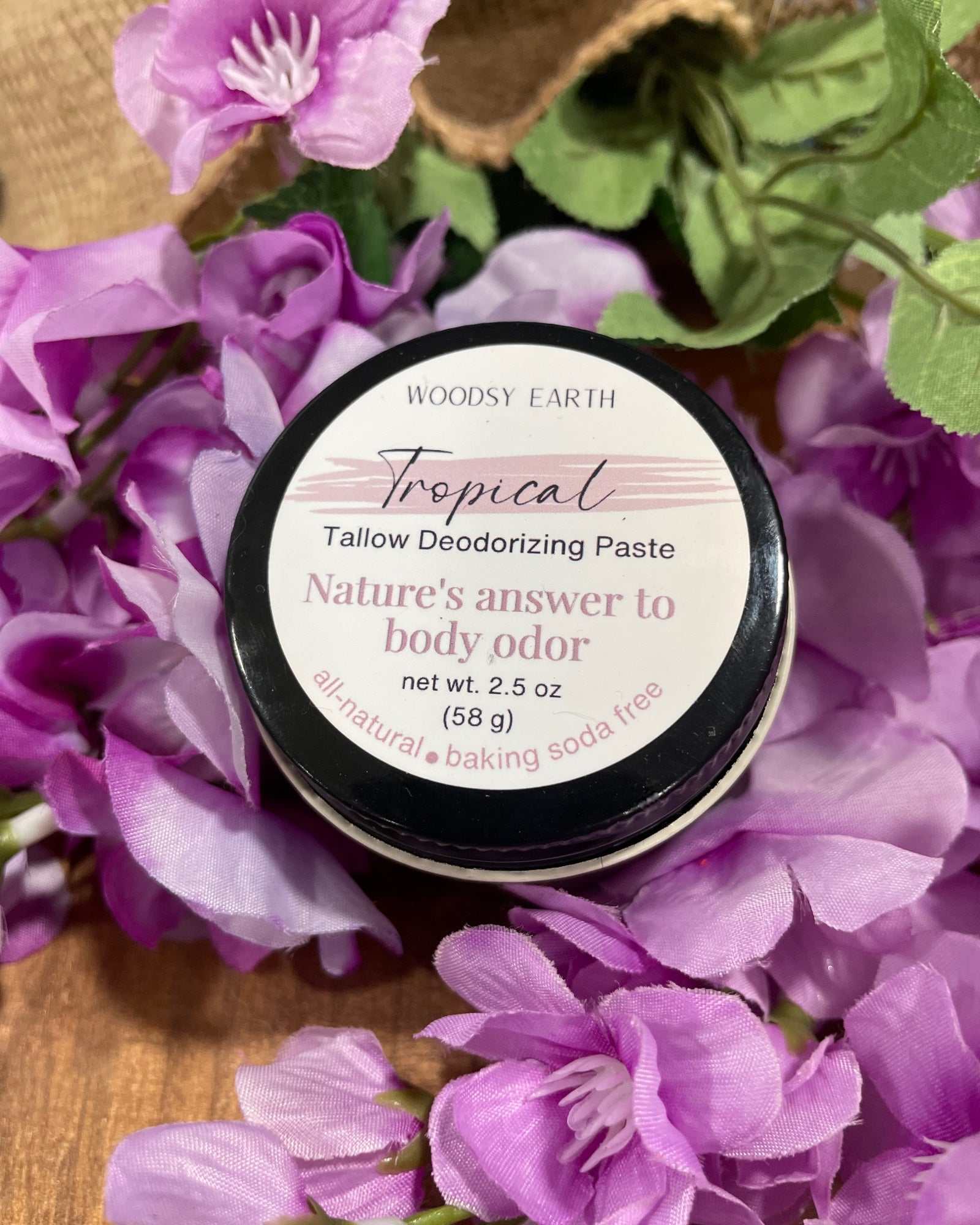 Natural Deodorizing Paste – Aluminum-Free