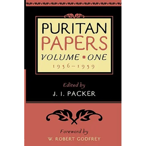 Puritan Papers: 1956-1959