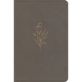 KJV Large Print Compact Reference Bible, Clay Leathertouch