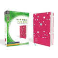 Nirv, Bible for Kids, Large Print, Leathersoft, Pink, Comfort Print: Thinline Edition