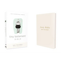 Niv, Tiny Testament Bible, New Testament, Leathersoft, White, Comfort Print
