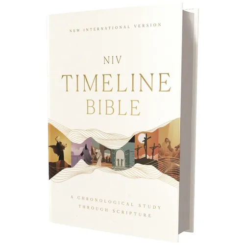 Niv, Timeline Bible, Hardcover, Red Letter, Comfort Print: A Chronological Study Through Scripture