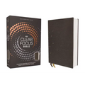 Niv, Clear Focus Bible, Leathersoft, Charcoal Brown: Read More of the Bible with Better Focus Using the Bionic Reading Method